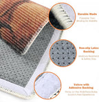 3-in-1 Sisal Cat Scratch Mat 23.6x15.7'' Floor & Wall Cat Scratcher Pad, Protects Carpet Couch & Furniture with Sticker Tape, Anti-Slip, Durable for Indoor Outdoor Cats (Ginger Cat Under The Stars)
