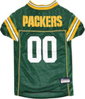 Pets First NFL Green Bay Packers Dog Jersey, Size X-Small, Football Shirt Costume for Pet, Dog Sports T-Shirt, NFL Team Clothing for Cats, Licensed Pet Apparel Available in 7 Sizes and 32 Teams