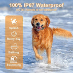 Additional E Collar Receiver for Dog Training, Compatible with Remote, Multi Dog Control, Waterproof Shock Vibration Beep Boost Modes, Adjustable Electric Collar for Large Medium Small Dogs