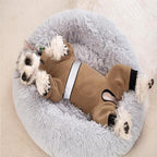Polar Fleece Dog Pajamas Bodysuit - Small to Medium Dogs, Winter Jacket & Sweater for Small Dogs, Four-Legged Warm Clothes