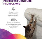 SmartyKat Super Scratcher+ Corrugated Cat Scratcher, Catnip Infusion Technology - Brown, Double Wide