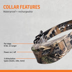 SportDOG WetlandHunter 425X Add-A-Dog Collar - Expandable Training System - Waterproof Static Shock Collar - Quick Charge - Realtree Max-5 Camo