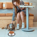10 Pcs Stainless Steel Dog Bowl Pet Feeding Bowl with Rubber Base Non-Slip Pet Dishes Metal Dog Bowls Pet Food and Water Bowls for Small Medium Animals Kitten Rabbit (7 oz)