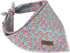 lionet paws Hallonween Dog Bandana for Small Medium Large Dogs,Washable Dog Triangle Bibs Scarf Dog Cat Kerchief for Girl Boy Gift