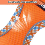 AIITLE XXS Dog Harness & Leash Set - Breathable Reflective No-Choke Small Dog Harness for Teacup Puppies, Indoor/Outdoor Use - Boston Terrier, Maltese, Chihuahua (Orange, XXS)