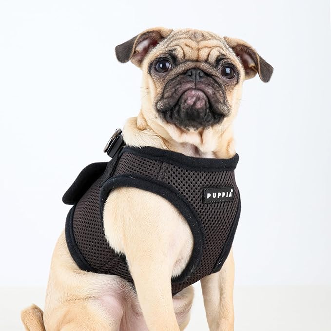PUPPIA International Puppia Harness Soft B Vest Brown Small
