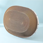 Cat Scratcher, High-Density Oval-Shaped Scratching Board, Water-Resistant and Durable Cardboard, Suitable for Medium to Large Breeds, Provides Firm and Cozy Resting Place