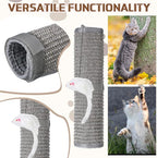 4 Pcs Sisal Cat Nail File Scratcher Wraps Around Scratching Pad 11 x 15 Inches Cat Scratch Mat Sisal Fabric Couch Scratch Protector Post Table Leg to Trim Pet Nails Protect Furniture
