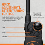 SportDOG Brand YardTrainer 100 Remote Trainer for Dogs Shock Collar with Remote, Waterproof, Submersible Up to 25 Ft, DryTek Technology, Trainer with Shock, Vibrate, and Tone