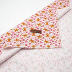 Elegant little tail Christmas Dog Bandana, Holiday Girl Boy Dog Bandanas for Small Medium Large Soft Dogs Washable Square Dog Scarf Adjustable Dog Kerchief