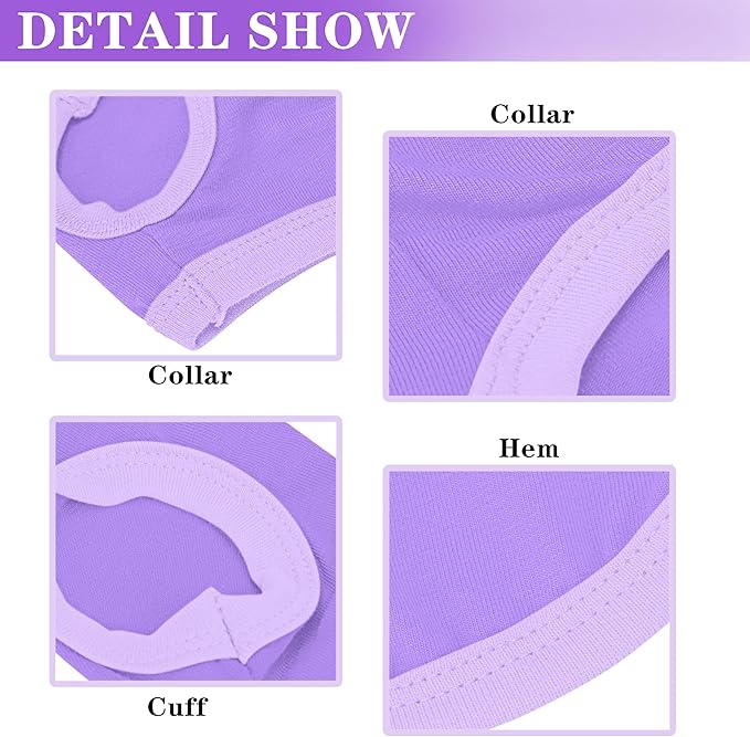 Cotton Dog Shirt with 'Little Miss Adorable' Corgi Head Print, Soft & Breathable Pet Apparel for Small, Medium, and Large Dogs, All-Season Sleeveless Vest, Cute and Comfortable Dog Outfit.Purple 3XL