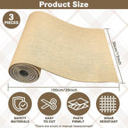 Pacify Rabbit Scratching Pad 12 Inch X 9.84 ft Self Adhesive Bunny Scratch Mats, Cuttable Rabbit Nail Scratch Pad Bedding Rug for Small Animal Biting and Cage Flooring