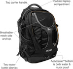 Kurgo G-Train Dog Carrier Backpack - Comfortable Travel Bag for Pets Up to 25 lbs - Waterproof Bottom - Multi-Compartment Pack - Dog Hiking Gear - Rugged Adventure Backpack - Navy Blue
