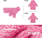 Fitwarm Knitted Turtleneck Dog Sweater, Cozy Dog Winter Clothes for Small Dogs Girl, Holiday Pet Outfit, Heather Pink, XXL