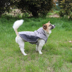 Fleece Dog Hoodie for Small Dogs Super Warm Puppy Jacket for Cold Winter Dog Coats,Grey S