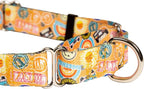 Downtown Pet Supply - Martingale Collar for Dogs - Dog Training Collar - Big, Wide & Thick Dog Collar - Escape-Proof, Weatherproof, Durable and Comfortable - Good Vibes - Extra Large Dog Collar
