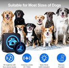Dog Door Bell (2026 Self-Illuminating Enhanced Touch) for Potty Training, Wireless Dog Doorbells to Go Outside, 1000 Feet Long Range, IP65 Waterproof, 60 Melodies & Adjustable Volume (2 Buttons)