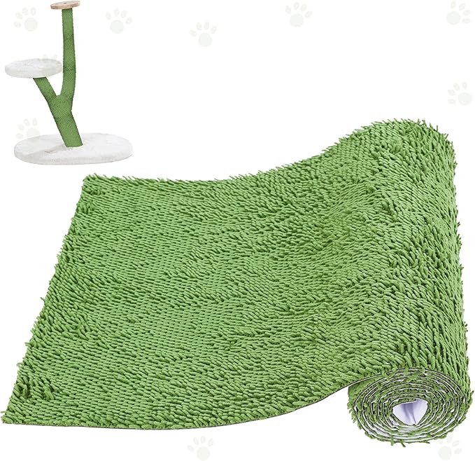 ROYALAY Cat Scratching Post Carpet Covered 78.7”x15.8”,Trimmable Self-Adhesive Mat Cat Scratcher, Furniture Protector Cat Tree Shelves Replacement Parts for Shelf Shelves Steps Couch DIY Protector