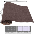 2 Pack Cat Scratch Furniture Protector Trimmable DIY Climbing Scratching for Indoor Couch Protector from Cat Claws, Walls and Tower Replacement (Brown, 15.7'' x 39.3'')