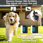 Citronella Bark Collar for Dogs, Dog Training Anti Bark Collar with Remote, 4 Modes Spray/Vibration/Sound/Reinforcement Spray, 1000FT Control Range for S/M/L Dogs (Green)