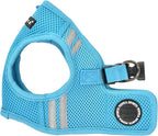 Puppia Soft Vest Dog Harness No Choke Step-in Reflective Triple Layered Breathable Mesh for Small and Medium Dog, Sky Blue, X-Large