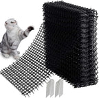 GKYZBB 10 Pack Extra Large Cat Scat Mat for Cats,16.5 x 13 in,Cat Indoor/Outdoor Deterrent Pad,Dog and Cat Spike Mat Anti,dig for Garden,Cat Anti-Scratch Mat with