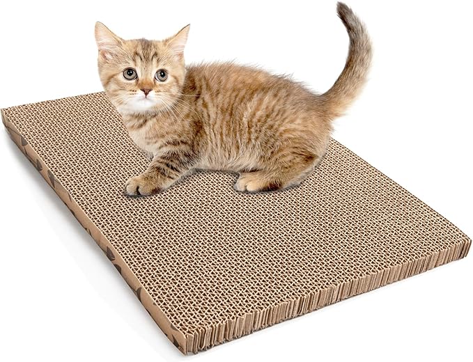 Cat Scratcher Cardboard Cat Scratching Board Cat Scratchers for Indoor Cats Cat Scratching pad (1pcs)