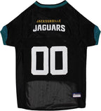 Pets First NFL Jacksonville Jaguars Dog Jersey, Size Small, Football Shirt Costume for Pet, Dog Sports T-Shirt, NFL Team Clothing for Cats, Licensed Pet Apparel Available in 7 Sizes and 32 Teams