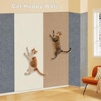 Cat Scratch Furniture Protector, 78.7x15.8inch Adhesive Cat Scratch Pad Deterrent for Furniture, DIY Climbing Cat Scratcher Couch Protector from Cat Claws Scratching for Indoor (White)