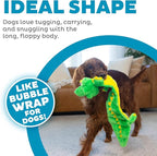 Outward Hound Squeaker Matz Plush Gator Dog Toy, XL