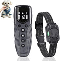 Lightest No Shock Dog Training Collar with 2000ft Remote,Tiniest Vibrating Dog Collar,Vibration Collar for Small Dogs 5-15lbs & Medium Large Dogs, Safe Lock, Beep, Vibrate, No Prongs, Waterproof,Grey