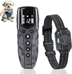 Lightest No Shock Dog Training Collar with 2000ft Remote,Tiniest Vibrating Dog Collar,Vibration Collar for Small Dogs 5-15lbs & Medium Large Dogs, Safe Lock, Beep, Vibrate, No Prongs, Waterproof,Grey