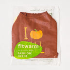 Fitwarm I Love Fall Dog Shirt, Thanksgiving Outfit for Small Dogs Boy Girl, Pet Clothes, Brown, Orange, Yellow, XXL