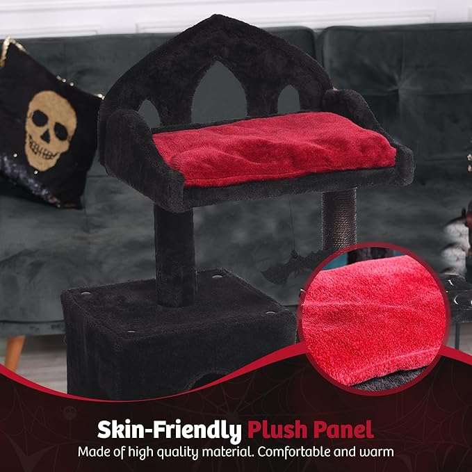 Gothic Cat Tree Duo: Majesty and Mystery Bundle