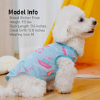 KYEESE 2Pack Dog Cooling Shirt, Breathable Dog Shirt for Small Dogs, Sun Protection Dogs Cooling Vest Tank Top, Lightweight Soft Sleeveless Summer Puppy Clothes, Blue+Grey, S