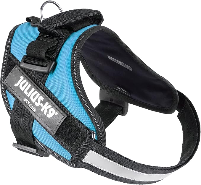 Julius-K9, 16IDC-AM-0, IDC Powerharness, Dog Harness, Size: 0, Aquamarine
