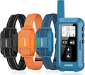 Jugbow Dog Training Collar for 3 Dogs- 4200FT Training Collars with Remote for 5-120 lb Large Medium Small Dogs, Rechargeable Waterproof IPX8 E Collars for Dogs