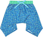 HDE Dog Swim Trunks Hawaiian Board Shorts Beach Pool Swimsuit for XS to XXL Dogs Glowing Sea Creatures - XS
