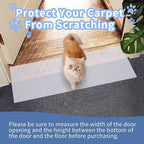 3.6 Feet Cat Carpet Protector, Non-Slip Carpet Protector for Pets, Carpet Scratch Stopper from Scratching Carpet at Doorway