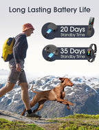 Dog Training Collar with Remote, Smart Dog Shock Collar with 3 Training Modes and Training Icons, Waterproof Electric Dog Shockers for Large and Medium Dogs (8-120 LBS)