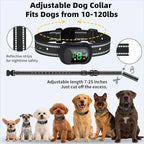Dog Shock Collar-4900Ft Dog Training Collar with Remote,IP67 Waterproof Electric Collar with 4 Training Modes,Support Remote Calling Feature,Rchargeable E-Collarfor All Dog Sizes (10-120lbs)