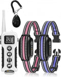 No Shock Dog Training Collar 2 Dogs, Vibrating Dog Collar, Vibration Collar for Small Medium Large Dogs - No Shock No Prongs