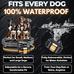 Dog Shock Collar with Remote, Unmatched 4-Mile Range, Night-Light Mode, Training Guide Included, 124 Training Levels & 4 Modes, Beep Vibration Shock, Waterproof Rechargeable, Fits All Dogs (2 Collars)
