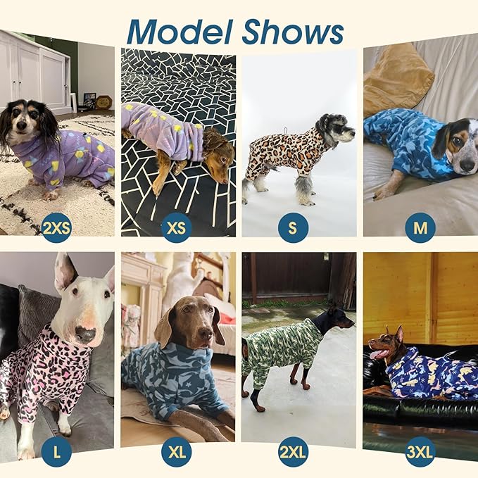 ROZKITCH Dog Fleece Jacket Soft Fleece Pullover Pajamas, Pet Windproof Warm Cold Weather Jacket Vest with Reflective Zipper, Jumpsuit Apparel Outfit Clothes for Extra Large Dog Zebra 4XL