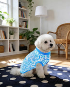PET SHOW 4 Pack Summer Dog Shirts for Extra Small Doggies Boy UPF 50+ UV Sun Protection Cooling Clothes Tank Top Shark Puppy Kitten Cats T-Shirts Pet Holiday Party Sleeveless Vest Blue(X-Small)