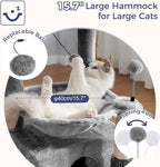 Small Cat Tree with Large Cat Post with Lage Perch and Thick Post