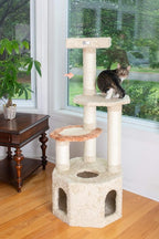 Armarkat Premium Cat Tree Model X5703, Khaki