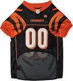 Pets First NFL Cincinnati Bengals Dog Jersey, Size X-Small, Football Shirt Costume for Pet, Dog Sports T-Shirt, NFL Team Clothing for Cats, Licensed Pet Apparel Available in 7 Sizes and 32 Teams