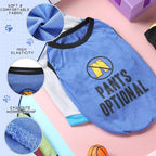 Saintrygo 8 Pieces Dog Shirts Pet Printed Clothes with Funny Letters Summer Pet T Shirts Cool Puppy Breathable Dog Outfit Soft Sweatshirt Cats(Vivid Pattern,Small)