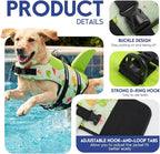 ASENKU Dog Life Jacket - Pet Safety Vest for Swimming & Boating, Shark Life Jacket with Floatation, Dog Lifesavers Swimsuits for Small Medium Large Dogs (Fruit, S)
